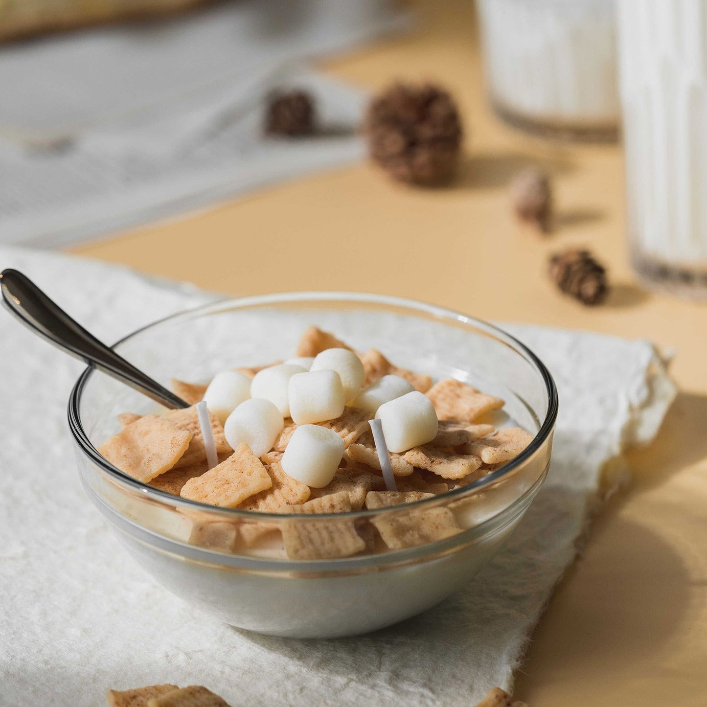 Cinnamon Toast Crunch Cereal Candle Bowl Ellen Shop