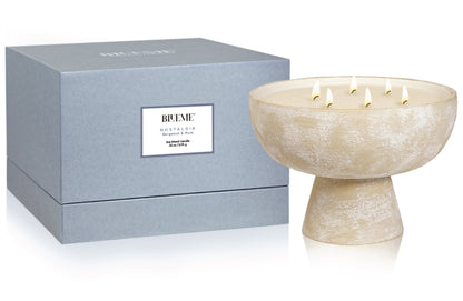 Nostalgia Ceramic Refillable Candle Bergamot & Musk