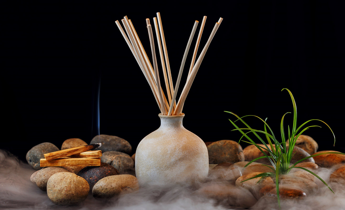 Spiritual - Ceramic Refillable Diffuser - Palo Santo & Vetiver