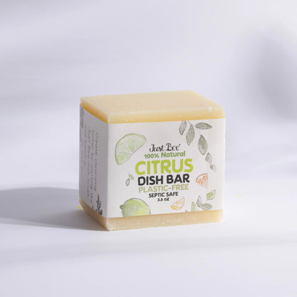 Citrus Dish Bar - Plastic Free by Just Bee