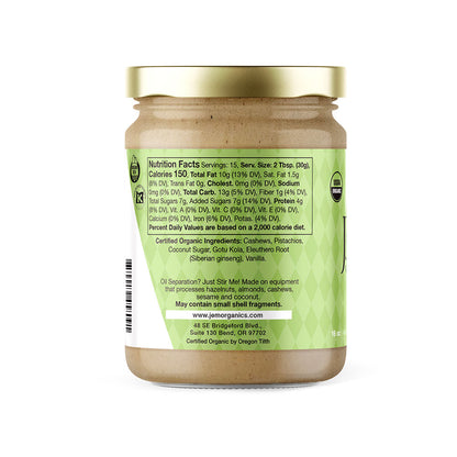 Pistachio Ginseng Cashew Butter - Large