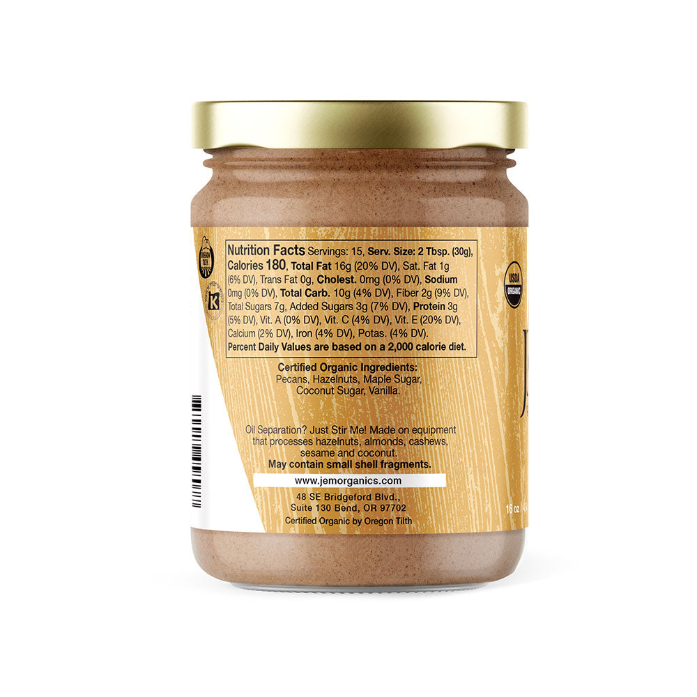 Maple Pecan Hazelnut Butter - Large