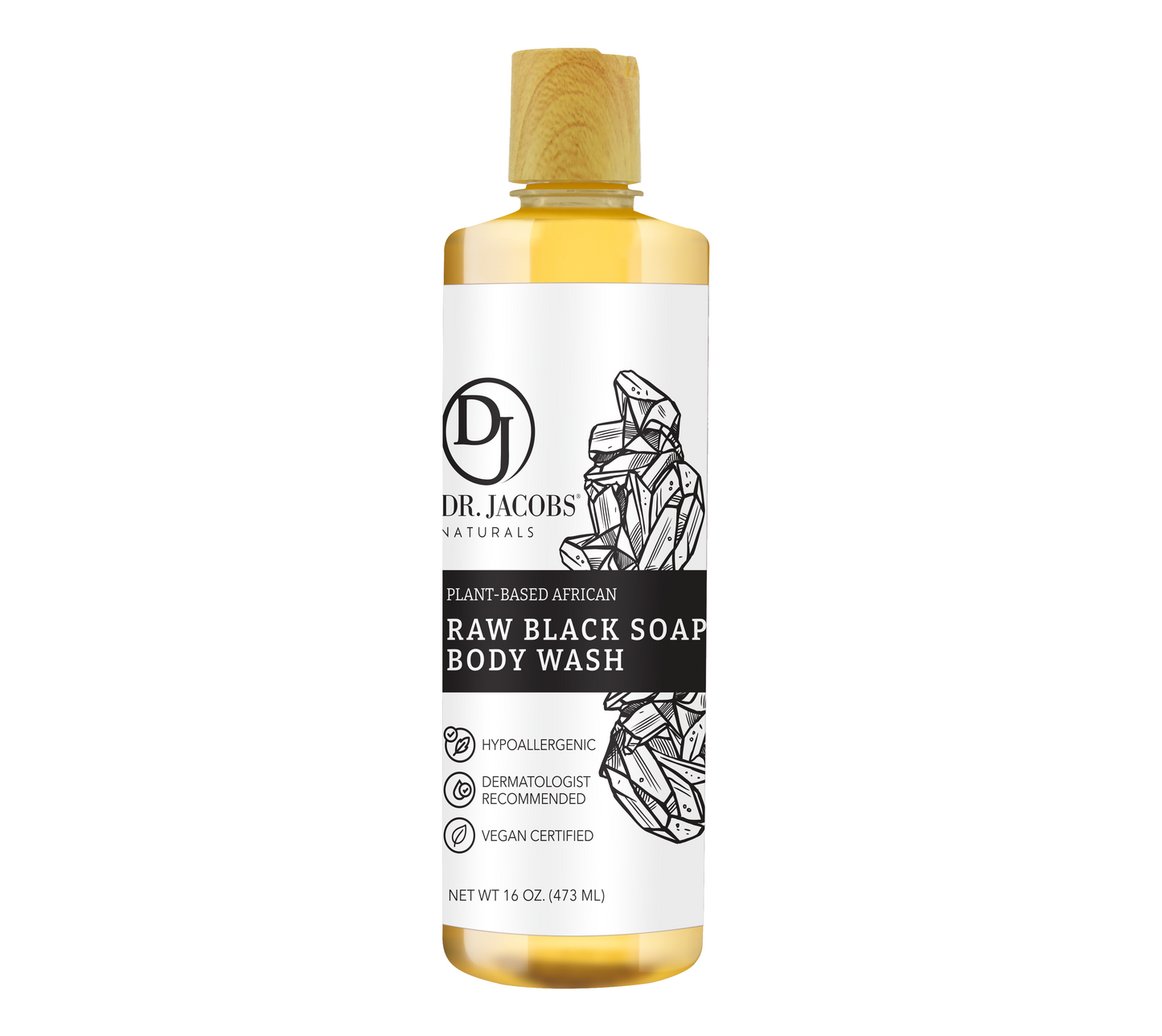 Raw Black Soap by Dr. Jacobs Naturals