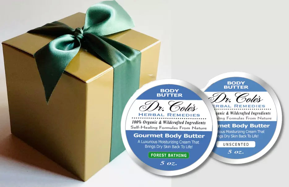 #17 - Two Gourmet Body Butters: Unscented and Forest Bathing