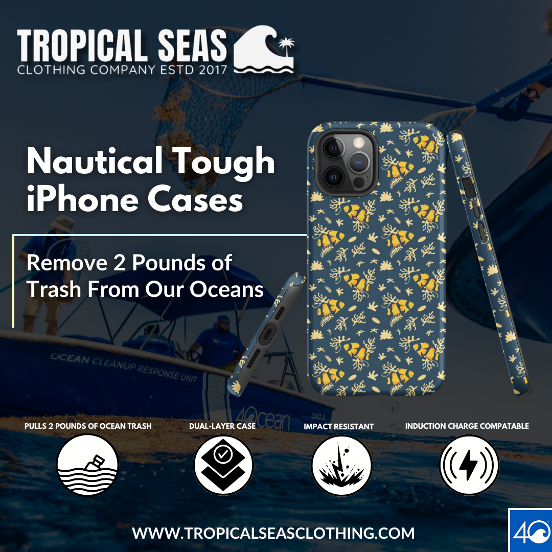 Deep Blue Clownfish Reef Tough Case for iPhone®