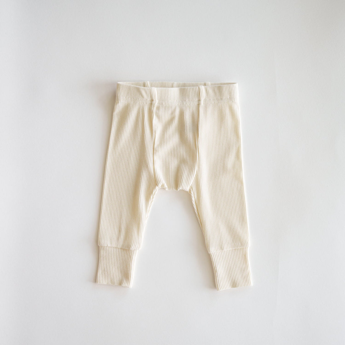 Ribbed Modal Pant - Coconut Milk