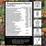 Whole Food Daily Multivitamin Sourced From 25+ Fruits and Vegetables by Wild Foods