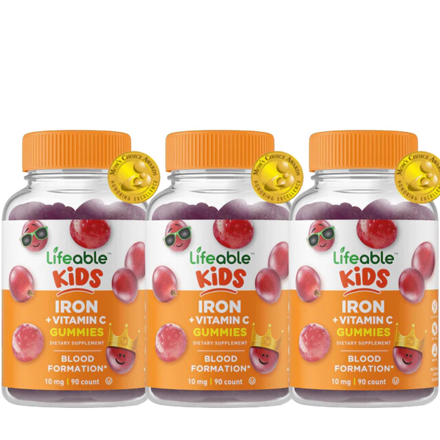 Iron and Vitamin C Gummies for Kids