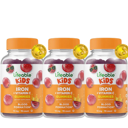 Iron and Vitamin C Gummies for Kids