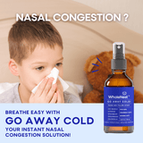 Nasal Congestion Relief, Room & Pillow Spray | Go Away Cold