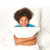 Cheer Collection Set of 2 Down and Feather Throw Pillow Insert | Square Couch Cushion Pillow Form, Sham Stuffer