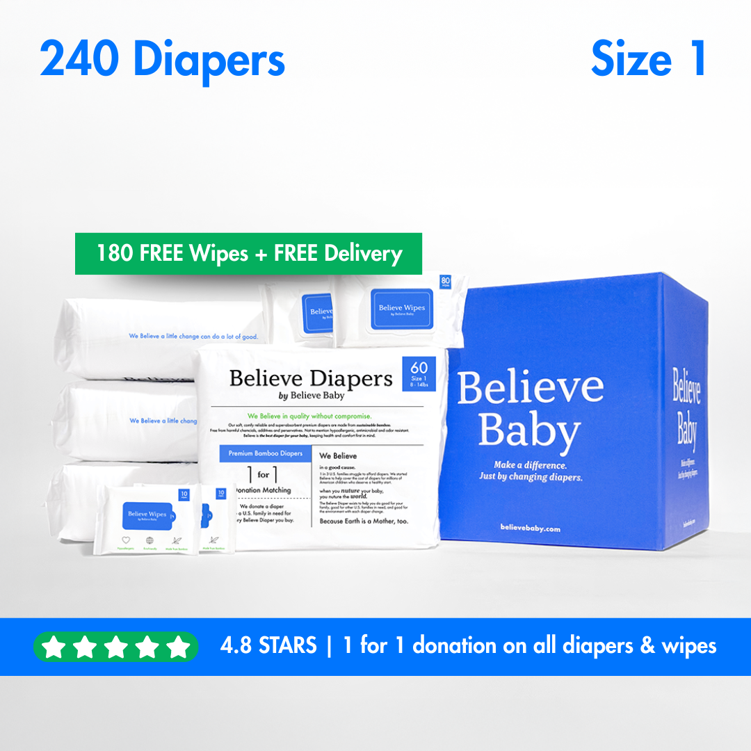 Premium Bamboo Eco-Friendly Diapers