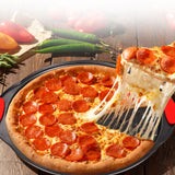 Cheer Collection 13-Inch Premium Nonstick Pizza Pan – Effortless Crisp Crust Perfection