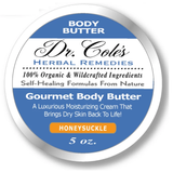 #15 - Two Gourmet Body Butters: Unscented and Honeysuckle