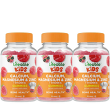 Calcium Magnesium Zinc with Vitamin D Gummies for Kids