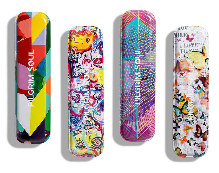 Stash Box Pencil Cases (Vape Tins): Female Street Artist Collection