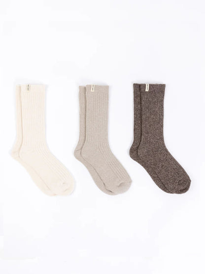 The Plush Lounge Sock 3-Pack