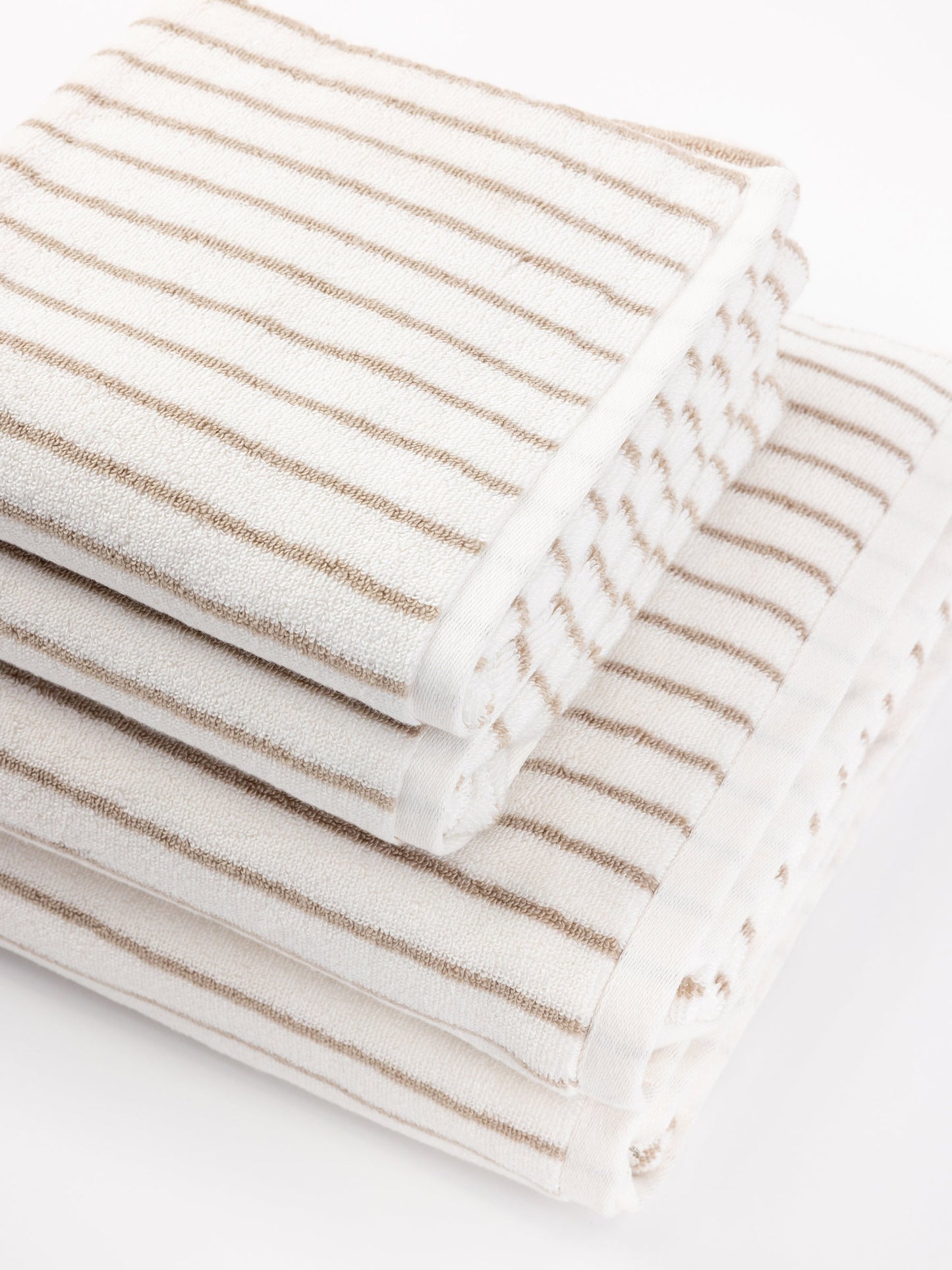Striped Luxe Bath Towels