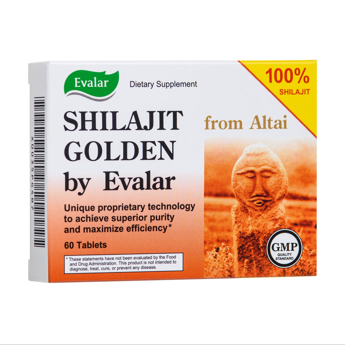 Evalar Shilajit Gold Mumijo Resin 60 Caps