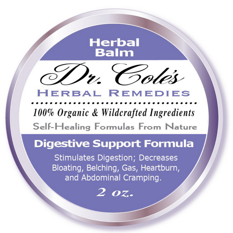 06 - Dr. Cole's Organic Digestive Support Herbal Balm