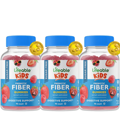 Sugar Free Prebiotic Fiber Gummies for Kids