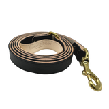 Plain Leather Dog Leashes