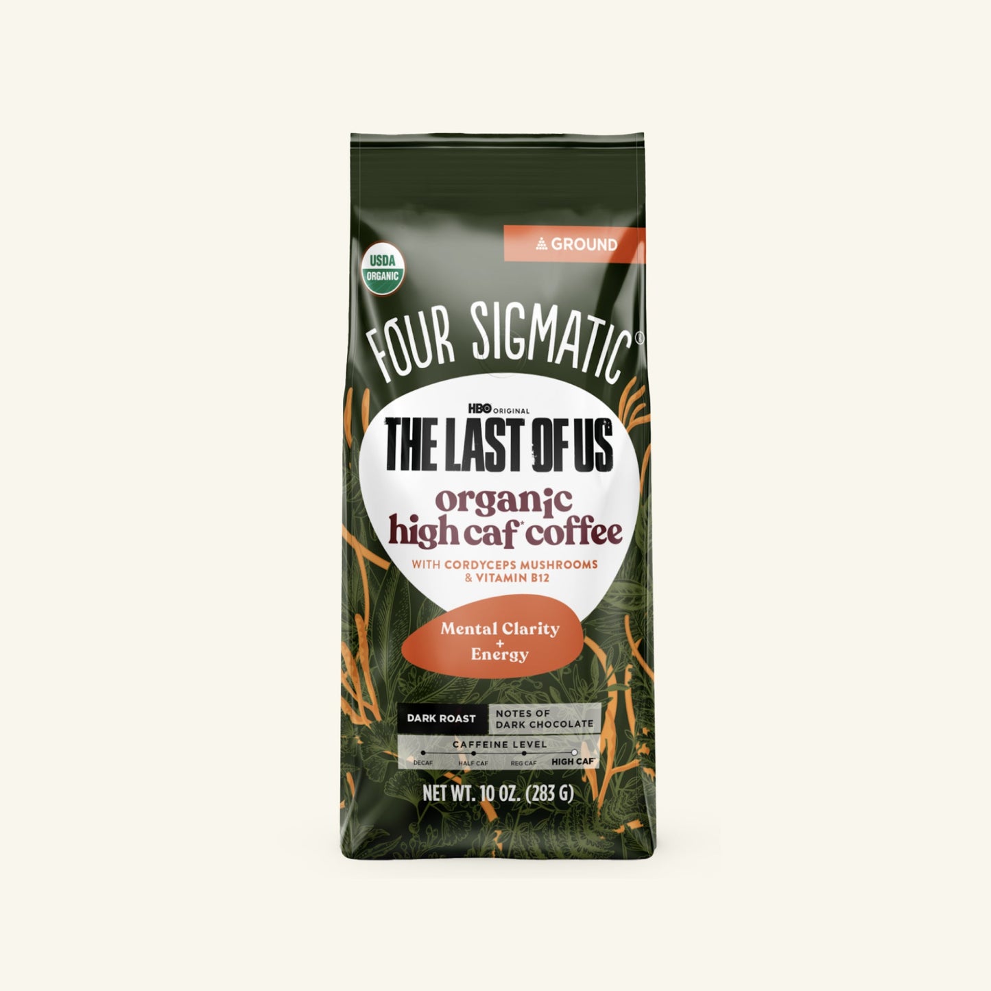 HBO Original The Last Of Us - Organic High Caf Ground Coffee