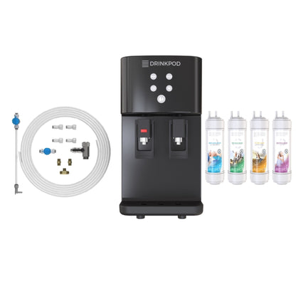 Drinkpod 2000 Pro Series - Countertop Water Purifier Bottleless Water Cooler by Drinkpod