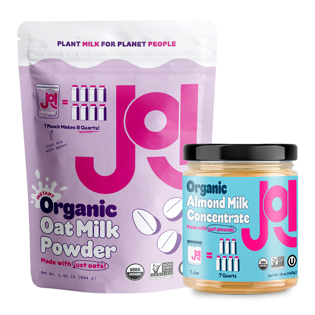 Instant Organic Oat & Organic Almond 2-Pack by JOI