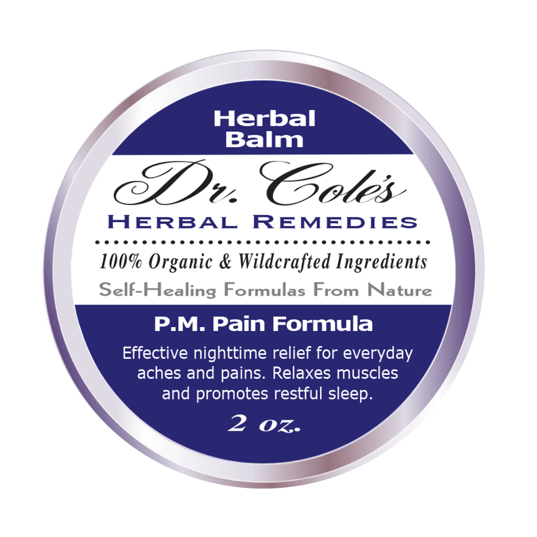 Dr. Cole’s P.M. Pain Herbal Balm