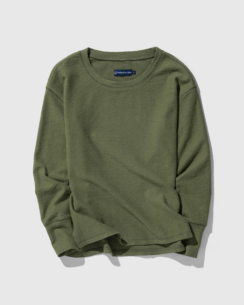 EcoKnit™ Textured Long-Sleeve Tee by United By Blue