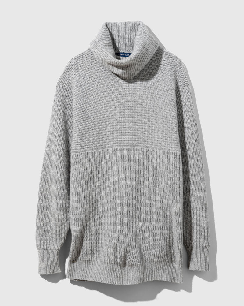 Recycled Cashmere Oversized Turtleneck by United By Blue