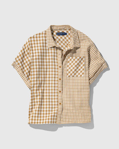 Organic Oversized Double Cloth Button Down by United By Blue