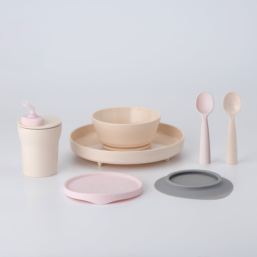 Little Foodie Meal Set - Vanilla + Cotton Candy by Miniware