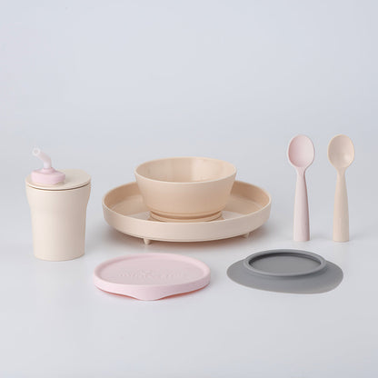 Little Foodie Meal Set - Vanilla + Cotton Candy by Miniware