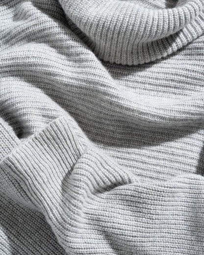 Recycled Cashmere Oversized Turtleneck by United By Blue