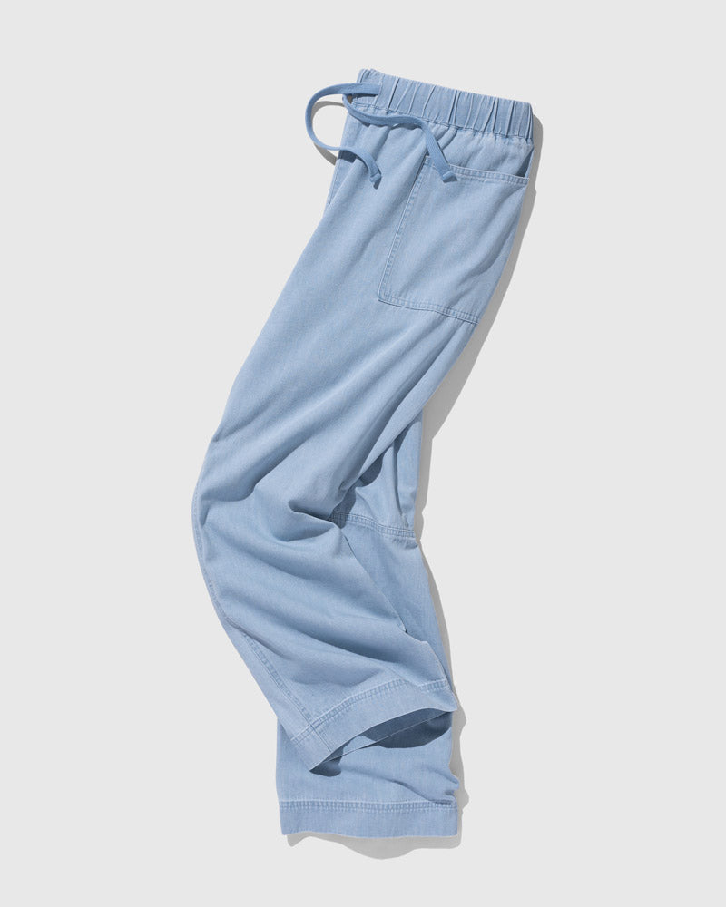 Organic Chambray Pull-On Pant by United By Blue