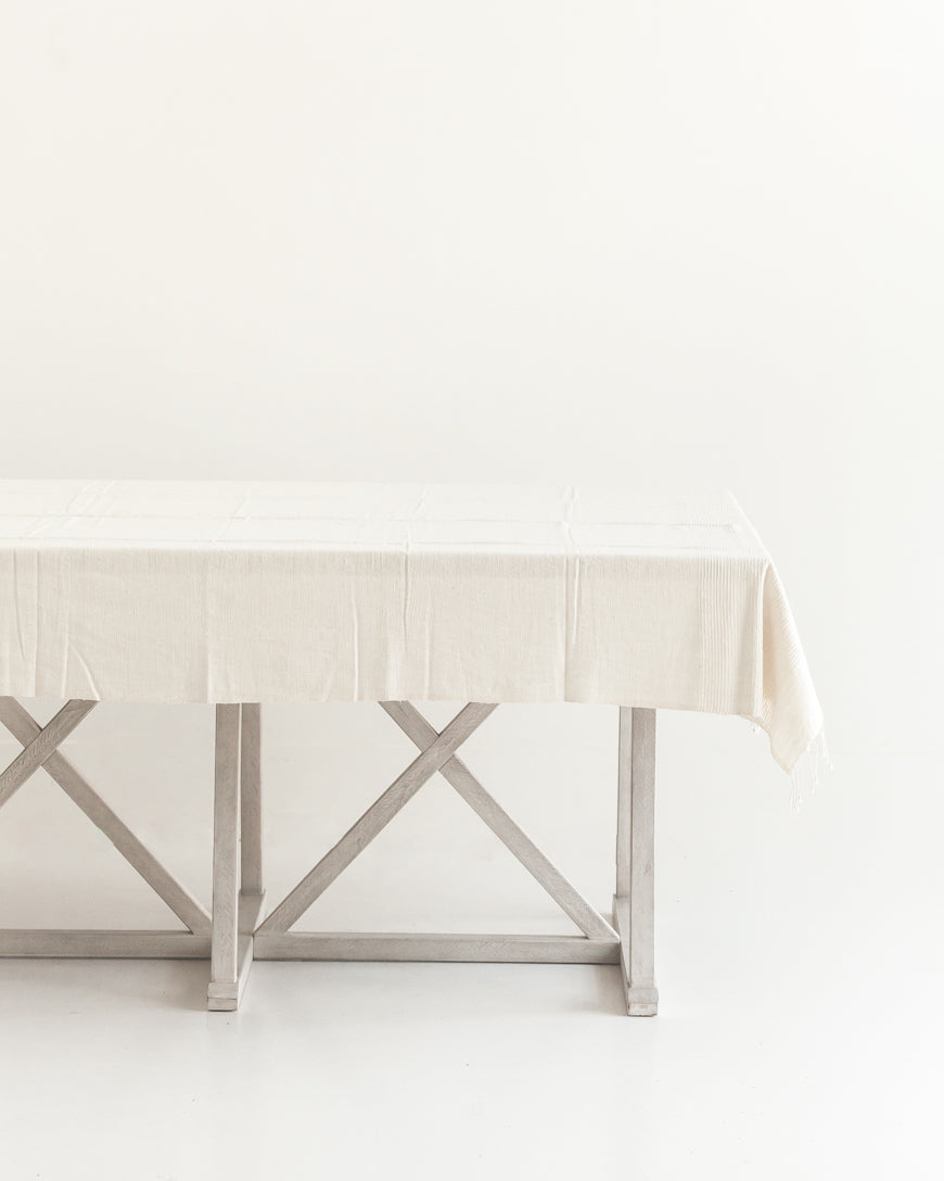 Riviera Cotton Tablecloth - 50x50 by Creative Women