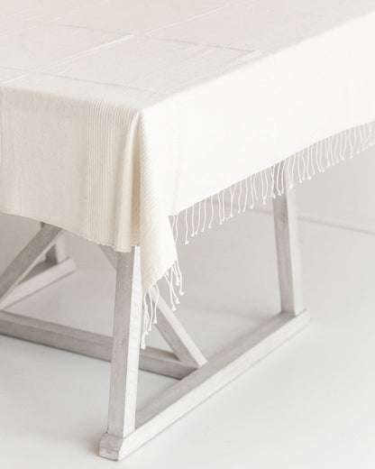 Riviera Cotton Tablecloth - 50x50 by Creative Women