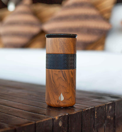 Artisan 16oz Tumbler - Teak Wood