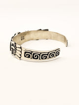 Eagles Peyote Silver Bracelet