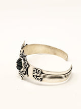 Hummingbird Peyote Silver Bracelet