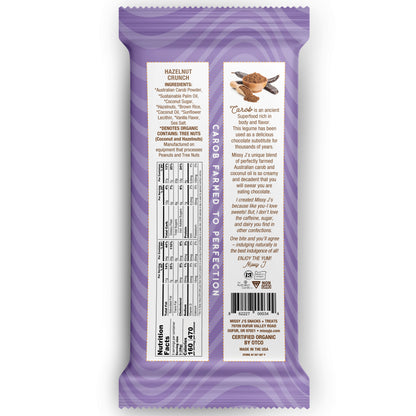 Missy J's Organic Carob Sampler Candy Bar - 4pk