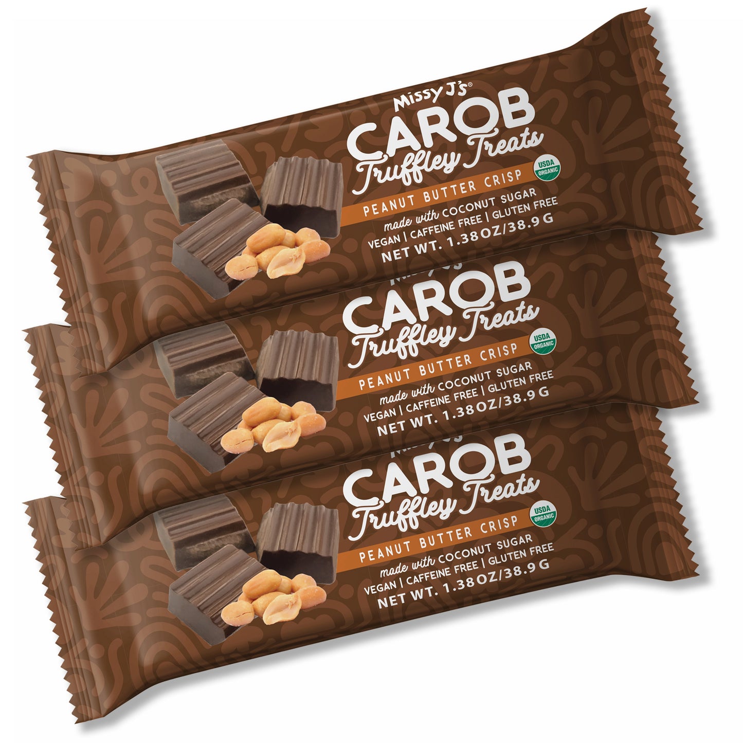 Missy J's Organic Carob Peanut Lovers Sampler pack-9 products