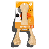 BetterBone TOUGH - Durable All-Natural, Food-Grade, No Nylon, Non-Toxic, Puppy, Dog Chews - For Aggressive Chewers. by The Better Bone Natural Dog Bone