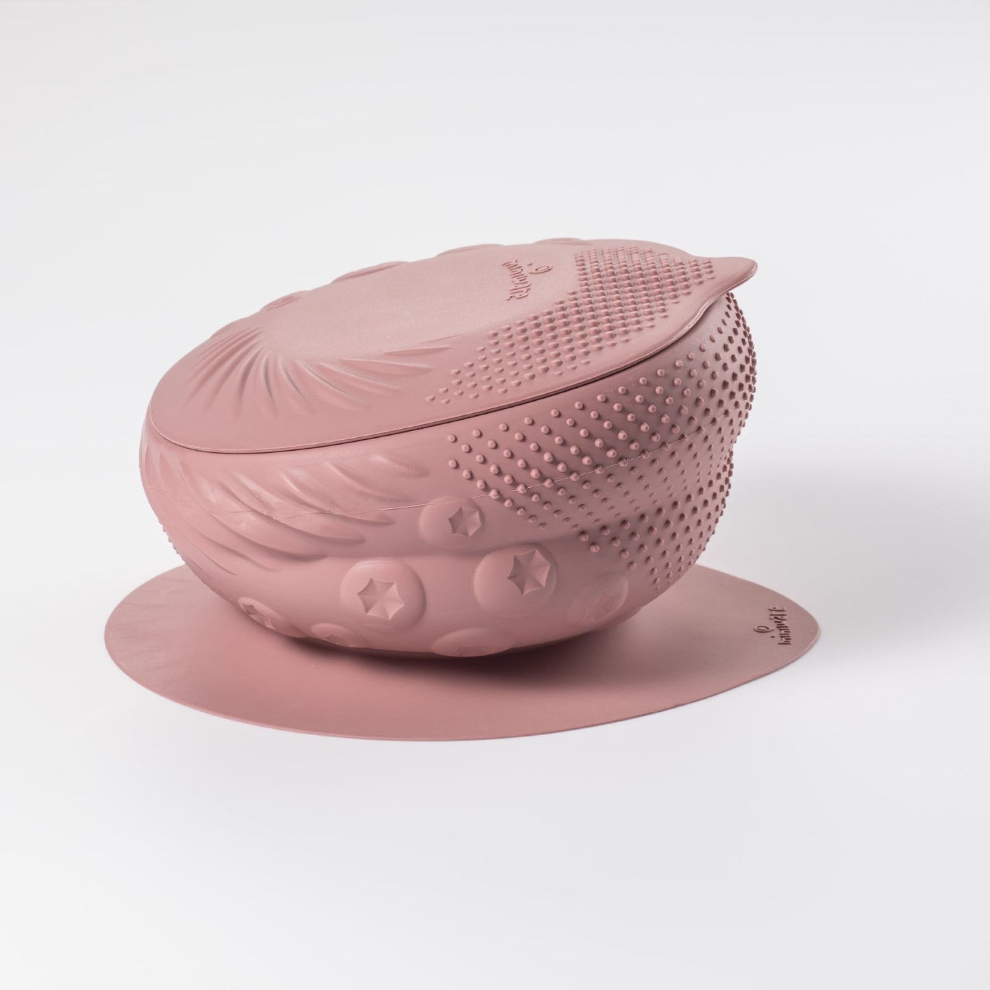 Sensory Baby Bowl - Raspberry by Miniware