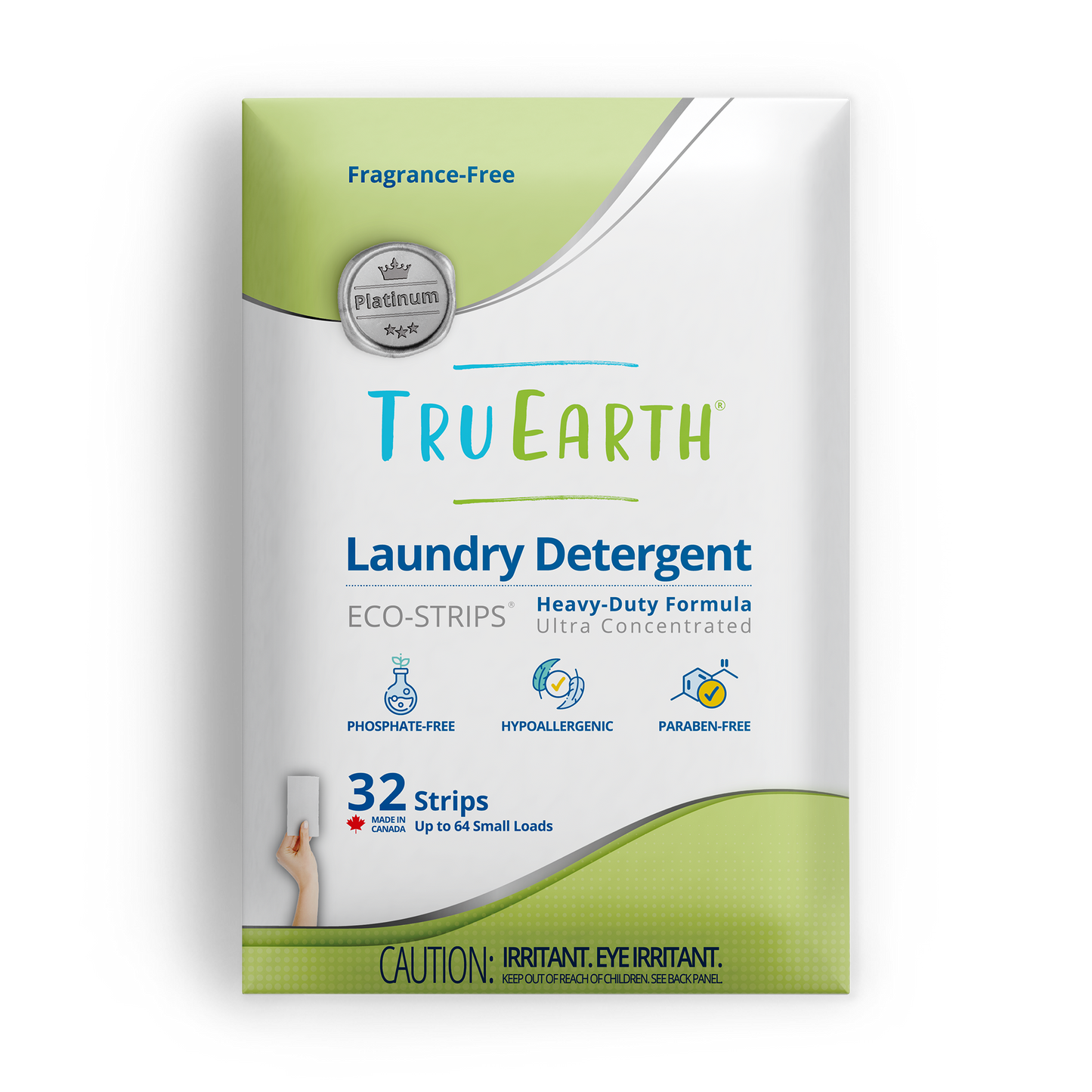 Tru Earth Eco-Strips Platinum Laundry Detergent