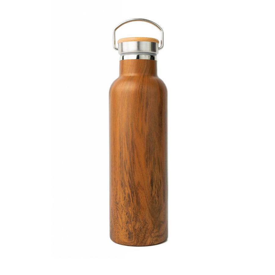 Classic 25oz Water Bottle - Teak Wood