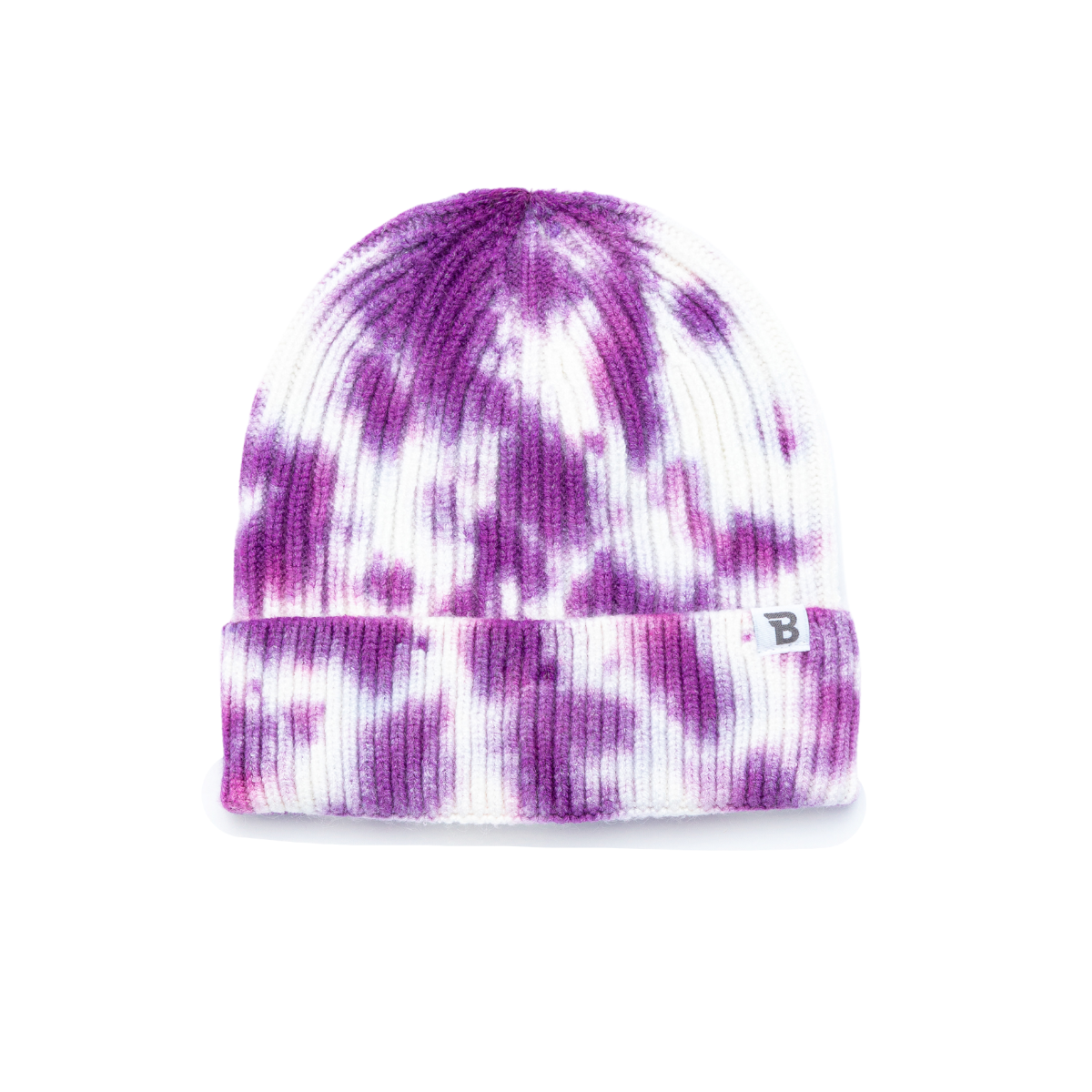 Purple Tie-Dye Beanie