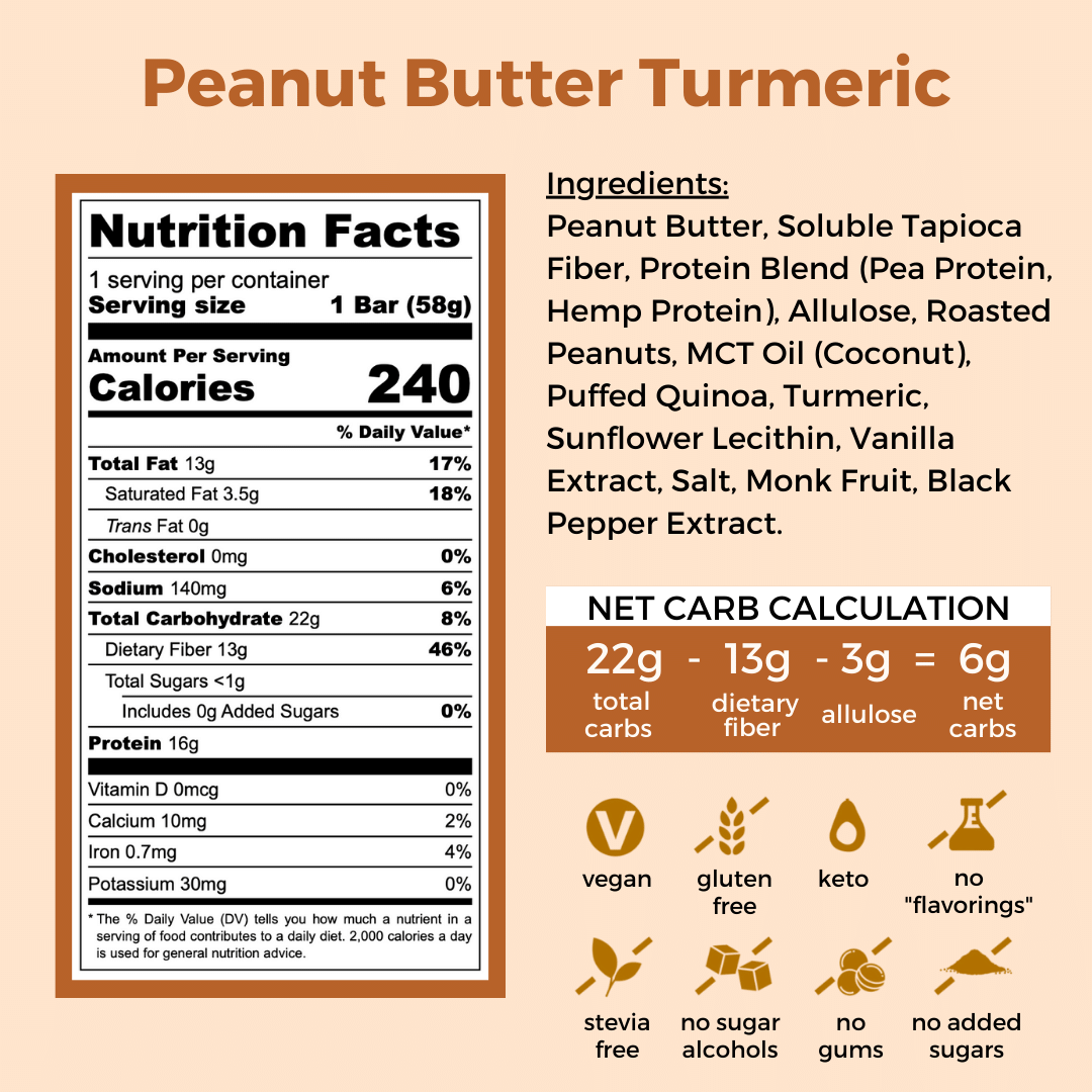 Peanut Butter Turmeric by Resist Nutrition